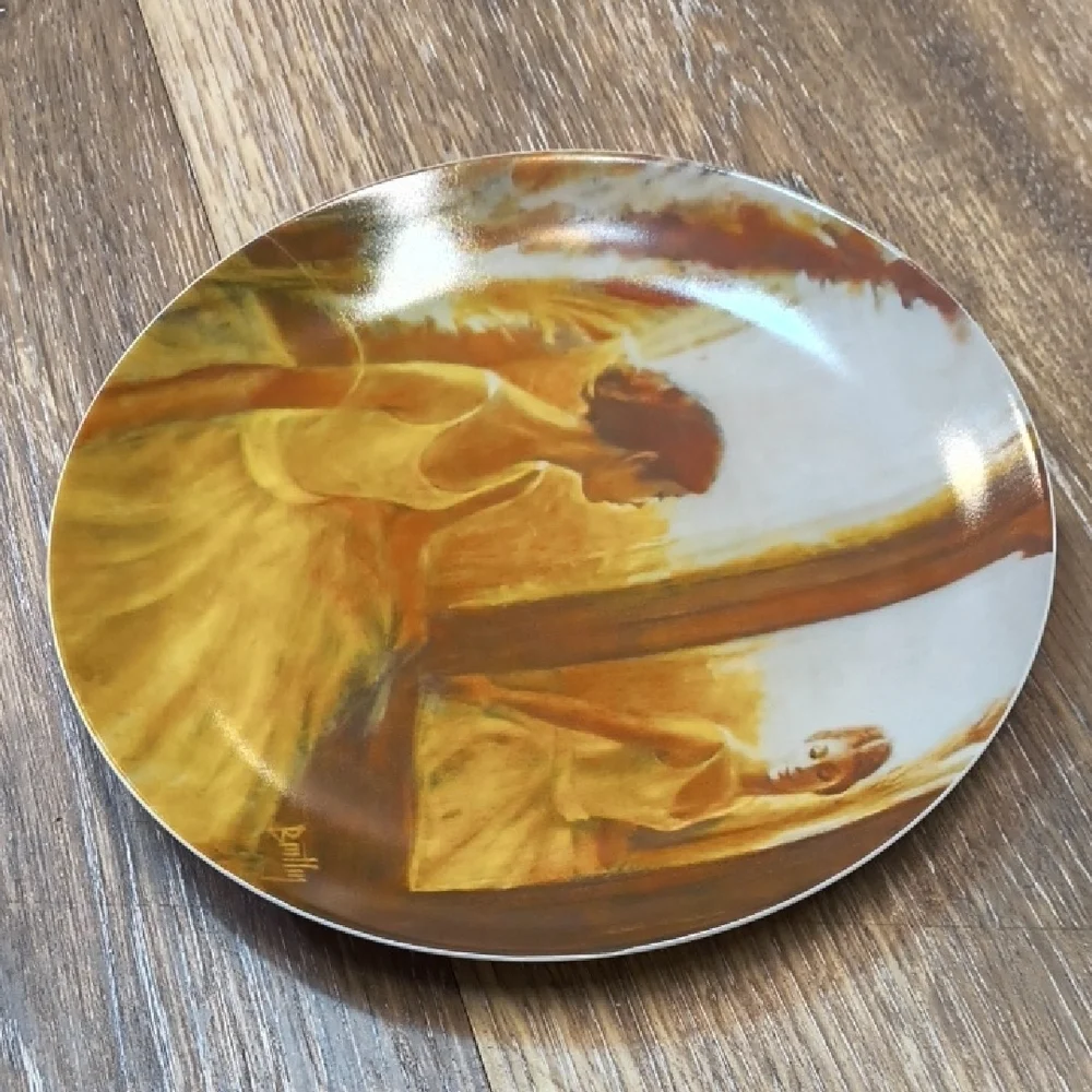 Milly Ballerina Dinner Plate Golden Hues Elegant